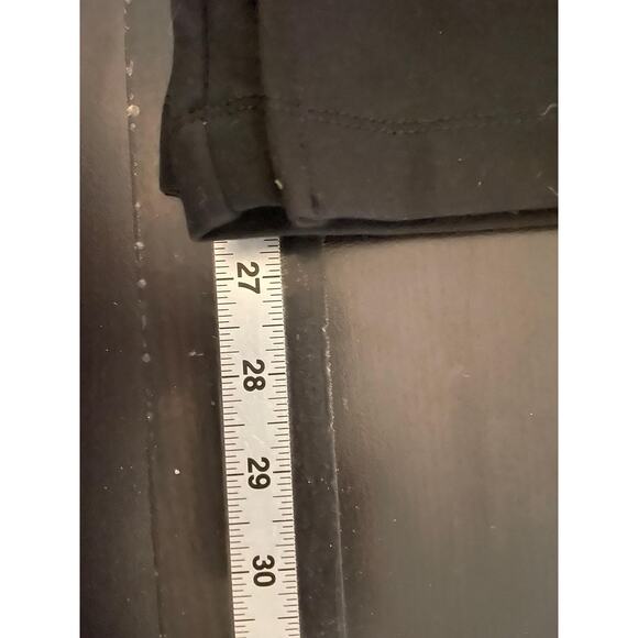 Betabrand Pants Womens Large Petite Black Dress Pant Yoga Pull On Wide Leg - Picture 7 of 8